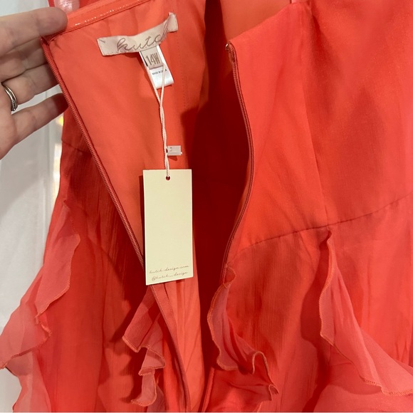 NEW Anthropologie Hutch Strapless Tiered Tulle Maxi Dress NWT - Picture 5 of 5